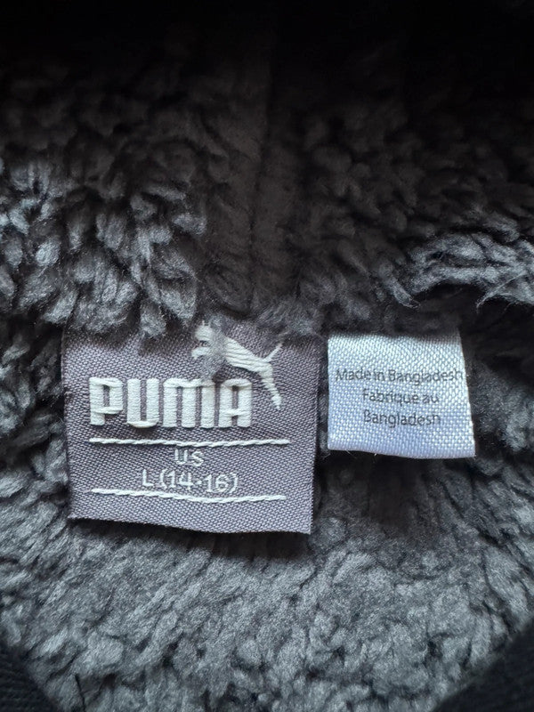 Kids Puma Sherpa Lined Full Zip Jacket
