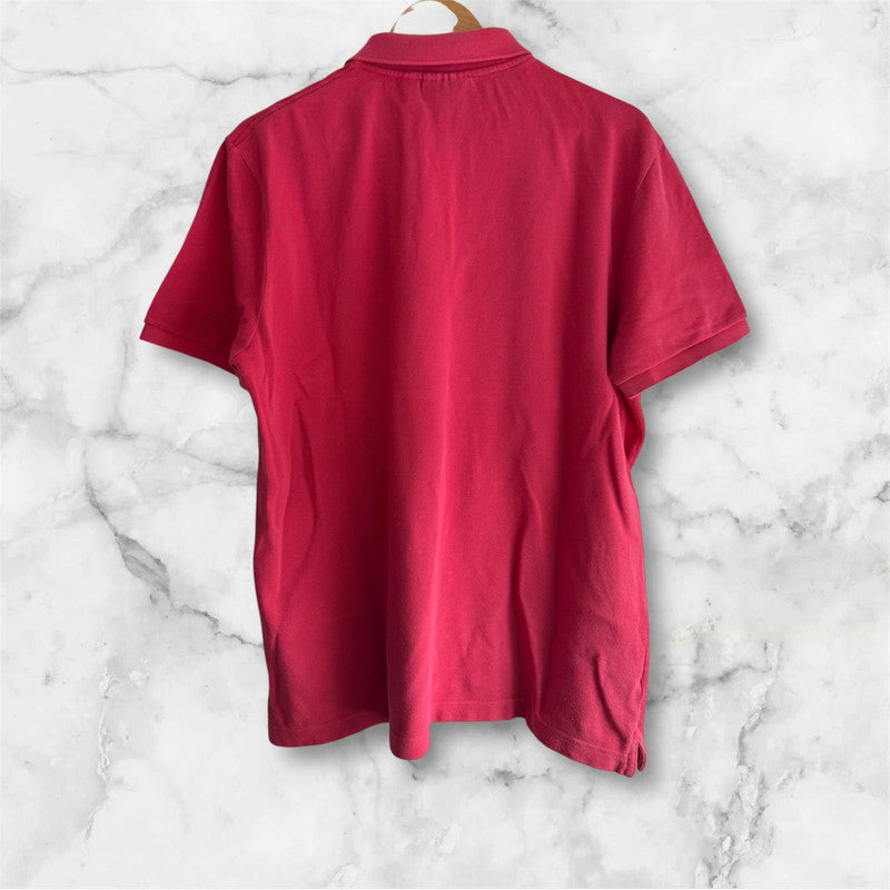 Men’s Lacoste Pink/Red Polo Shirt