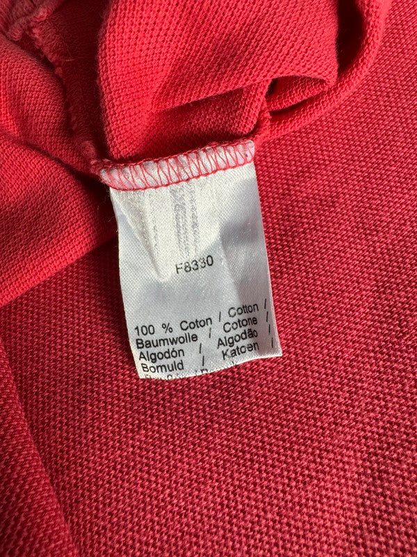 Men’s Lacoste Pink/Red Polo Shirt