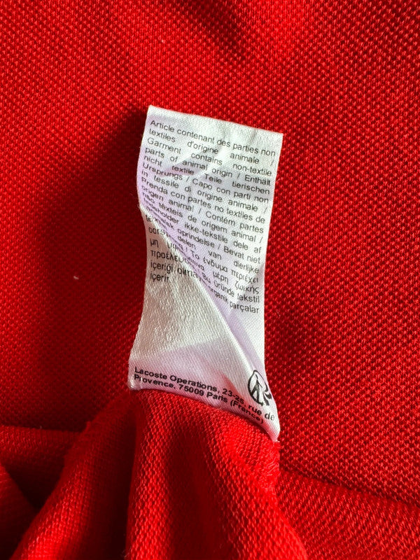 Men’s Lacoste Red Polo Shirt