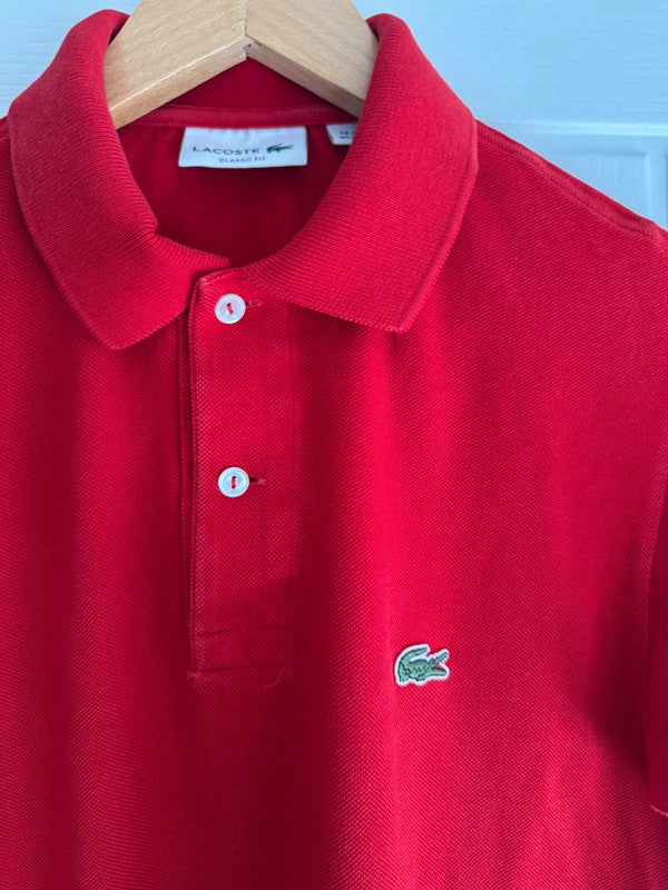 Men’s Lacoste Red Polo Shirt
