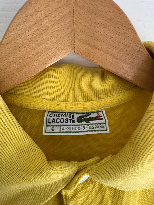 Men’s Lacoste Yellow Polo Shirt