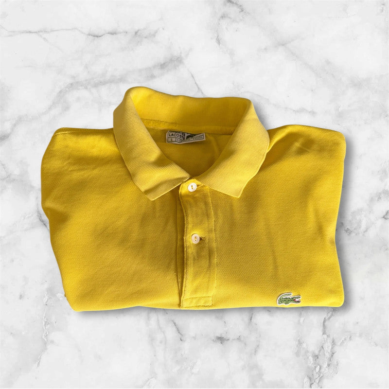 Men’s Lacoste Yellow Polo Shirt