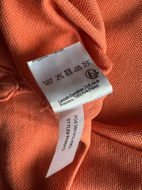 Men’s Lacoste Orange Polo Shirt