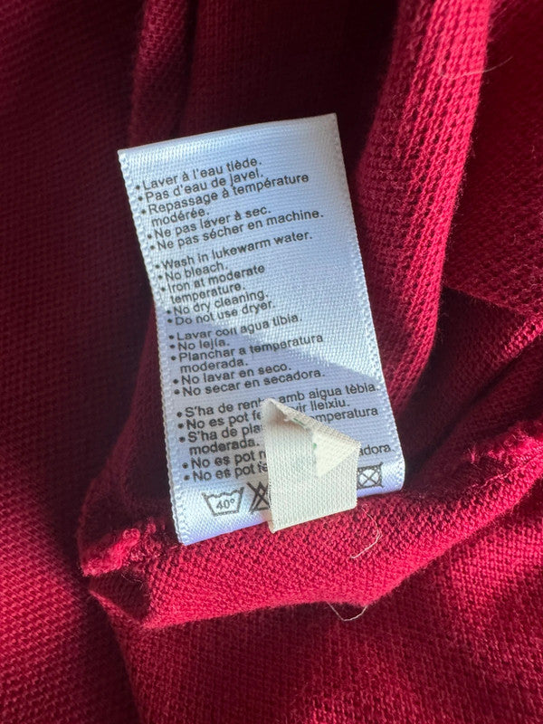 Men’s Lacoste Red Polo Shirt