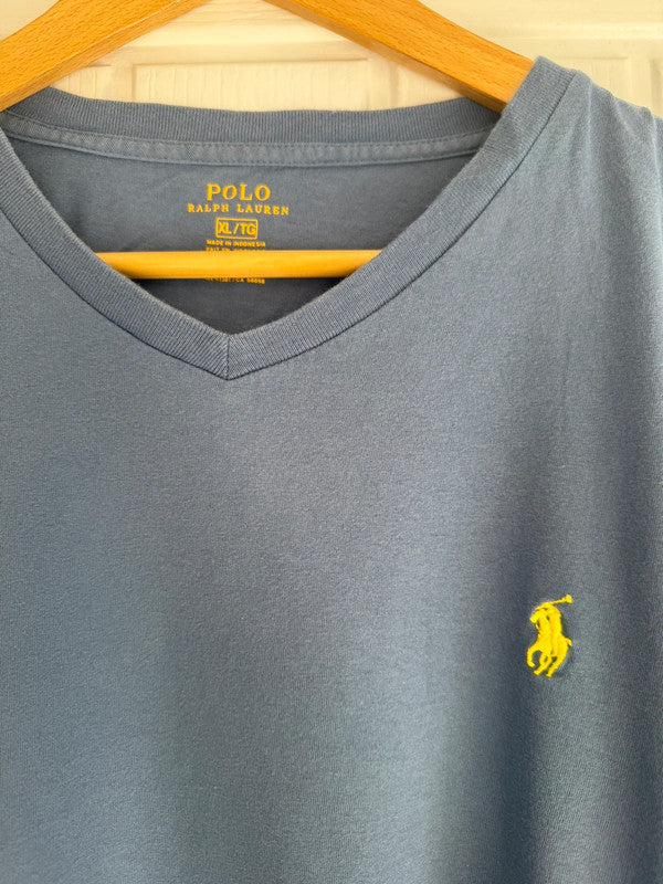 Men’s Ralph Lauren Blue V-Neck T-shirt