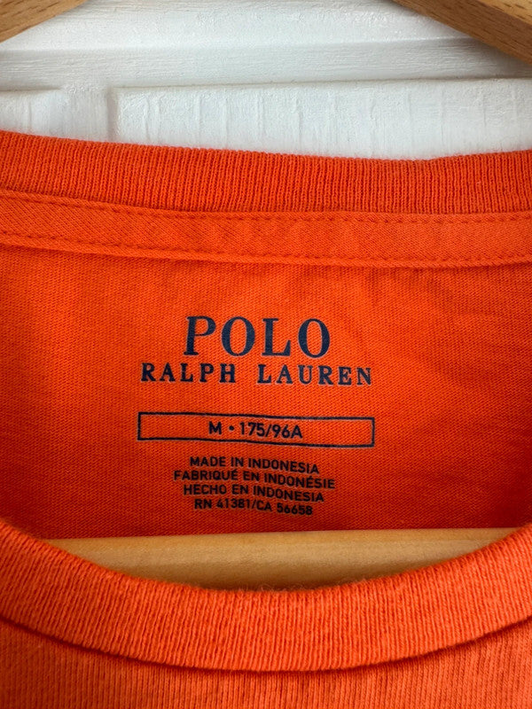 Men’s Ralph Lauren Orange Crew Neck T-shirt