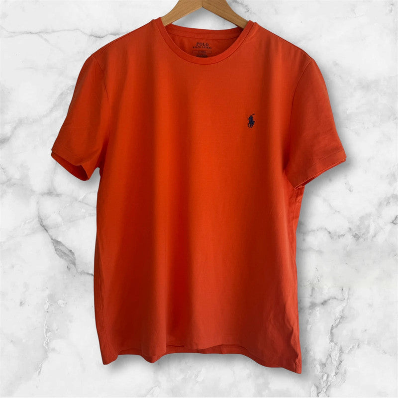 Men’s Ralph Lauren Orange Crew Neck T-shirt