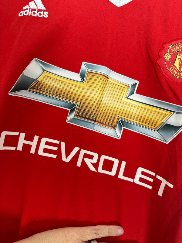 Men’s Manchester United 2015/2016 Home Football Shirt Adidas
