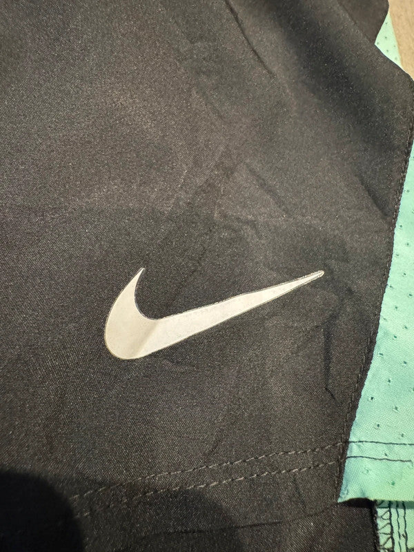 Women’s Black and Blue Nike Dri-Fit Running Sports Shorts