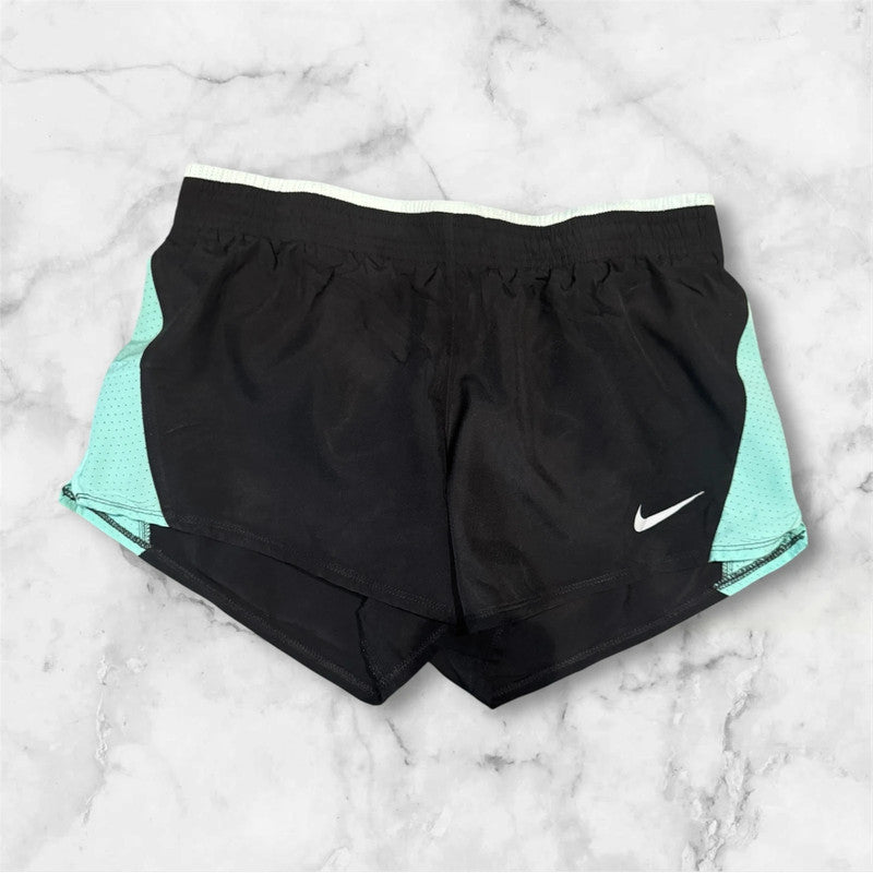 Women’s Black and Blue Nike Dri-Fit Running Sports Shorts