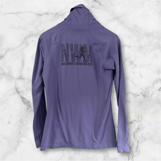 Women’s Nike Pro Purple NWM12 Funnel Neck Hoodie