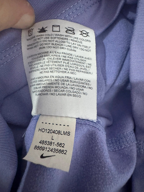 Women’s Nike Pro Purple NWM12 Funnel Neck Hoodie