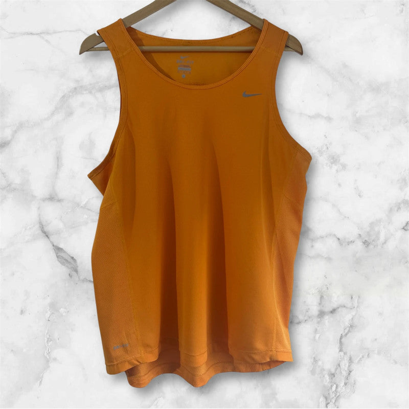 Women’s Nike Orange Dri-Fit Sports Running Vest