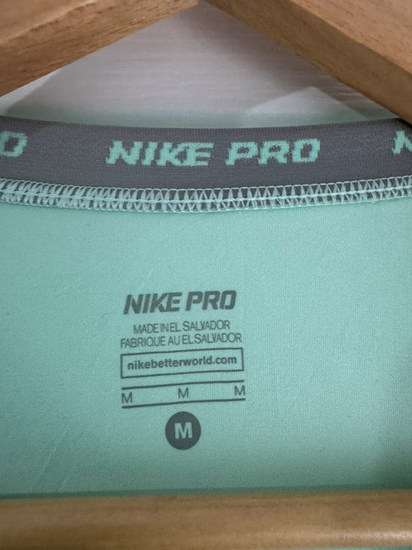 Women’s Mint Green Nike Pro Dri-Fit Sports Running T-Shirt