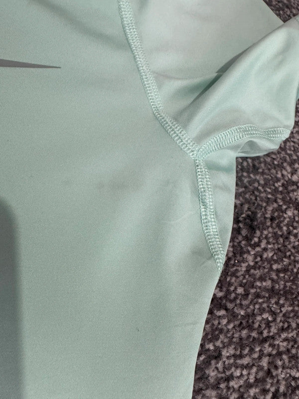 Women’s Mint Green Nike Pro Dri-Fit Sports Running T-Shirt