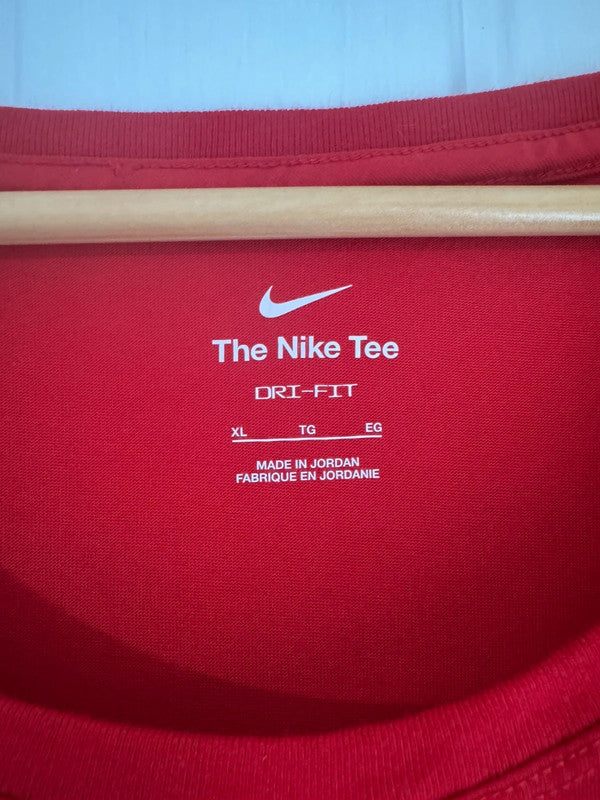 Women’s Red The Nike Tee Dri-Fit T-Shirt