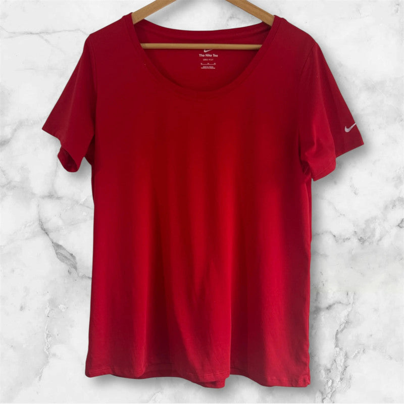 Women’s Red The Nike Tee Dri-Fit T-Shirt