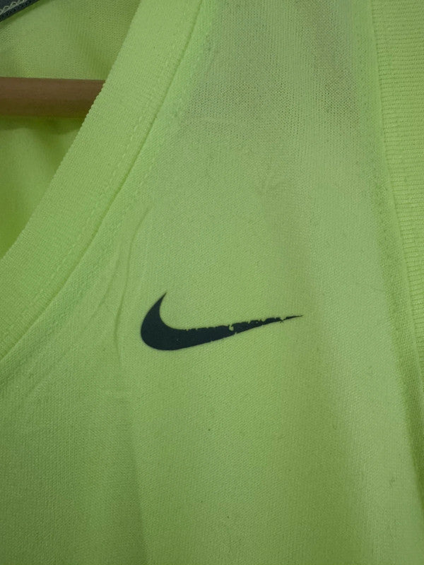 Women’s Lime Green Nike Dri-Fit Sports Running Vest