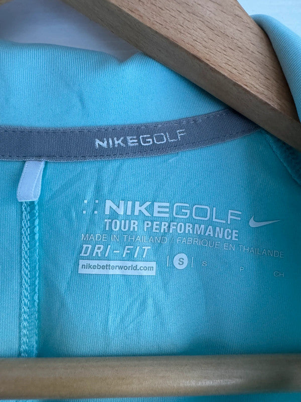 Women’s Blue Nike Golf Tour Performance Dri-Fit Sports Polo