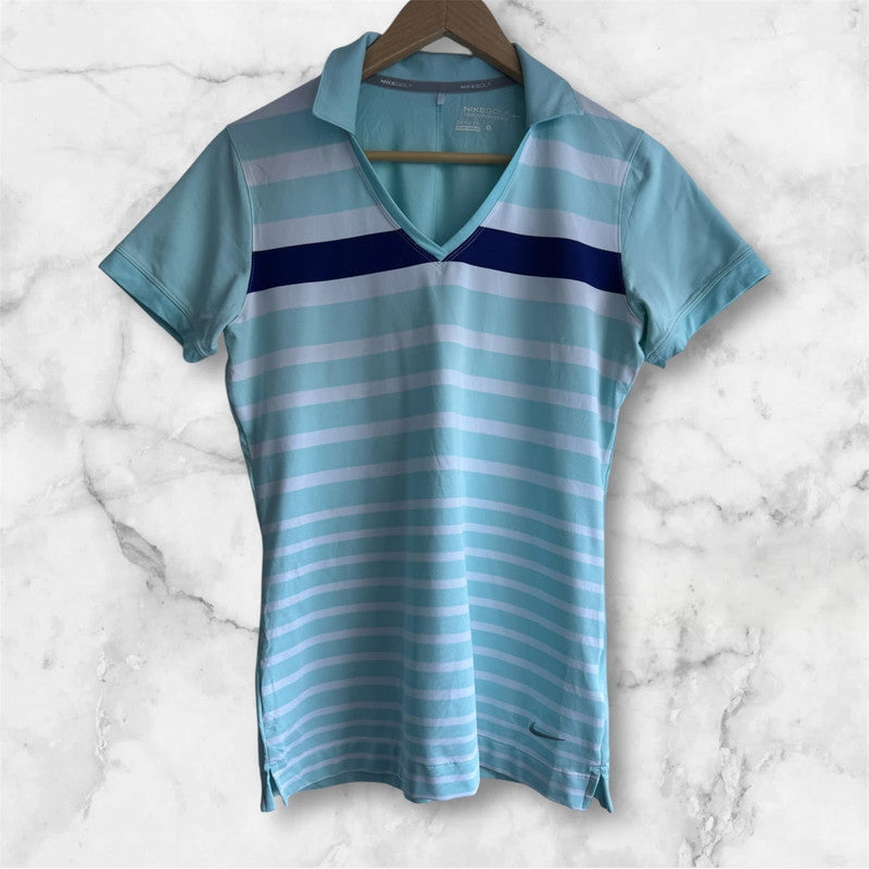 Women’s Blue Nike Golf Tour Performance Dri-Fit Sports Polo