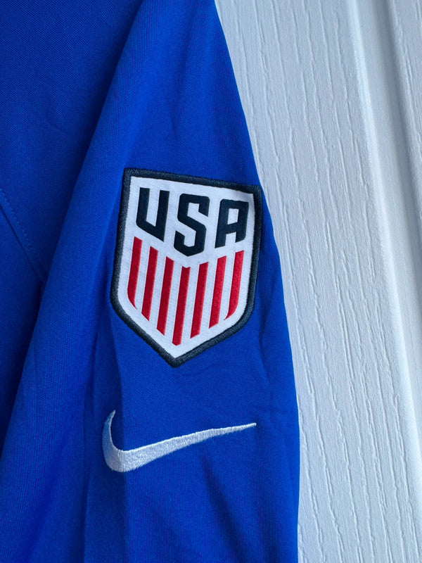 Women’s Blue Nike Dri-Fit USA Football Team Hoodie