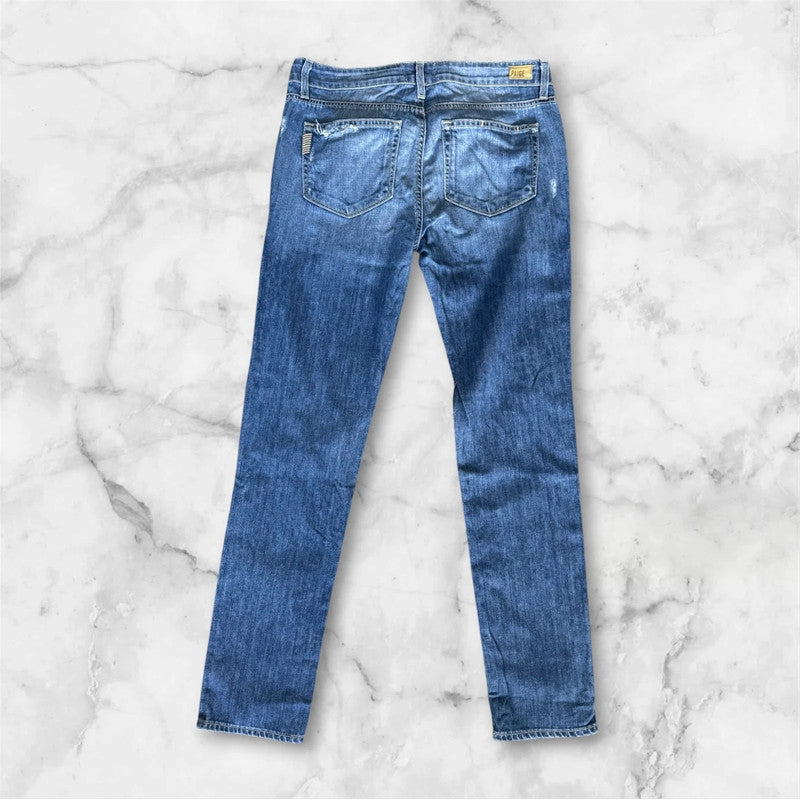 Women’s Paige Distressed Skinny Jeans
