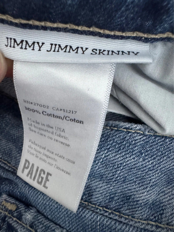Women’s Paige Distressed Skinny Jeans