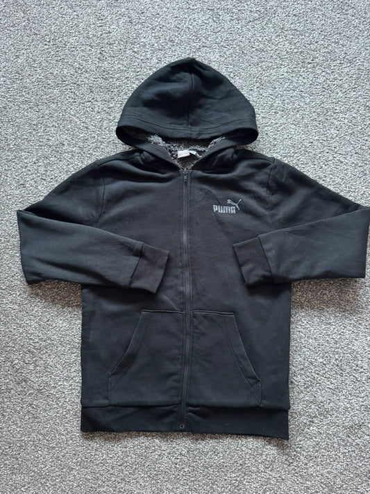Kids Puma Sherpa Lined Full Zip Jacket
