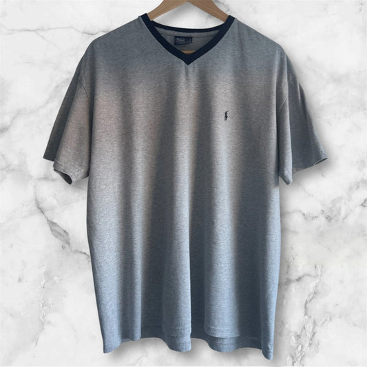 Men’s Ralph Lauren Grey V-Neck T-Shirt