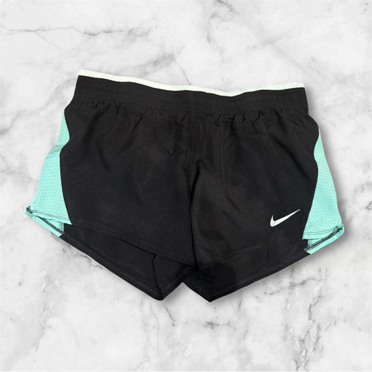 Women’s Black and Blue Nike Dri-Fit Running Sports Shorts
