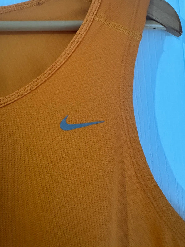 Women’s Nike Orange Dri-Fit Sports Running Vest