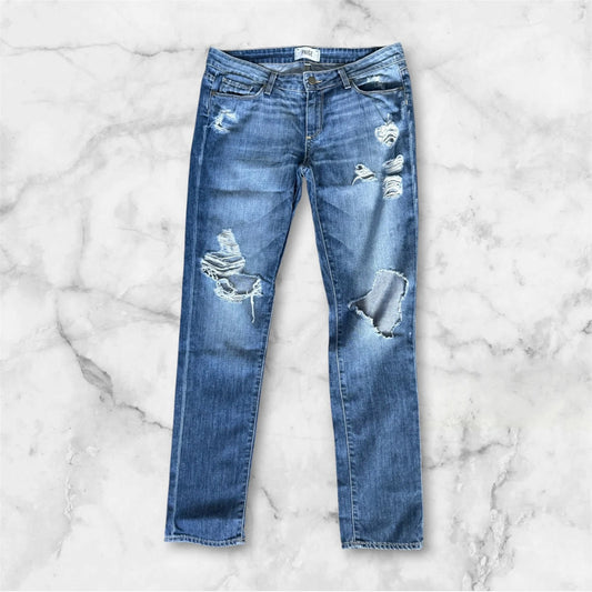 Women’s Paige Distressed Skinny Jeans